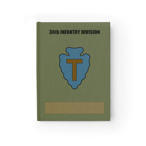 36th ID - Ruled Field Book