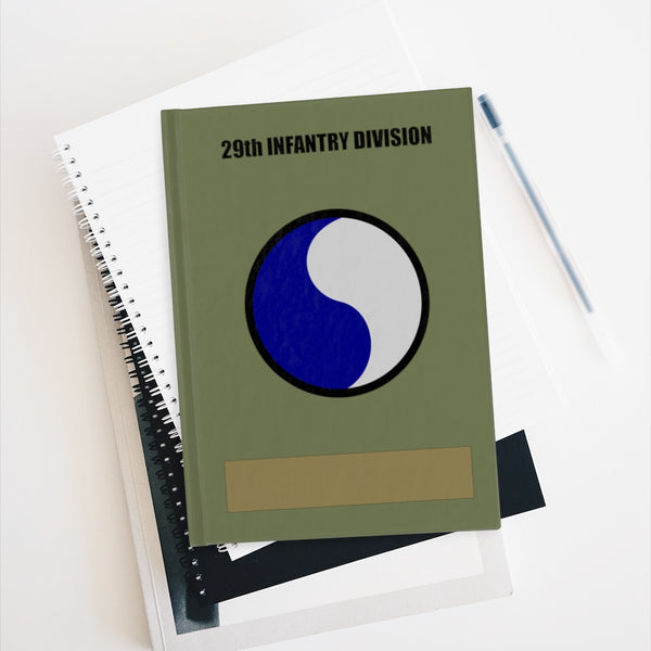29th ID - Ruled Field Book