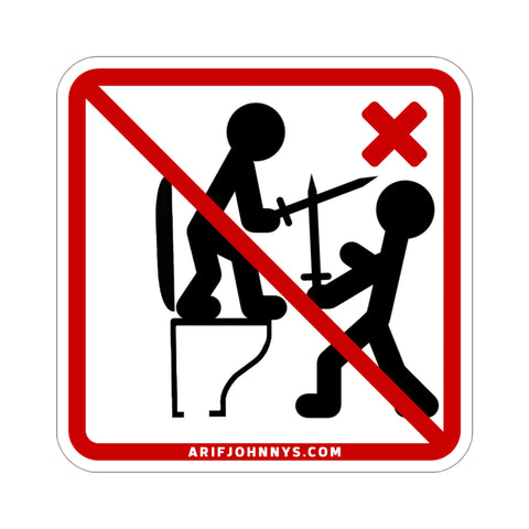 No Sword Fighting